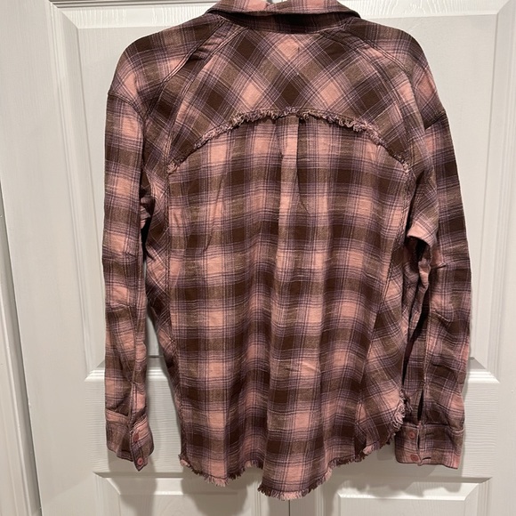 Urban Outfitters BDG Brixton Plaid Button Down Flannel Shirt - Picture 6 of 6